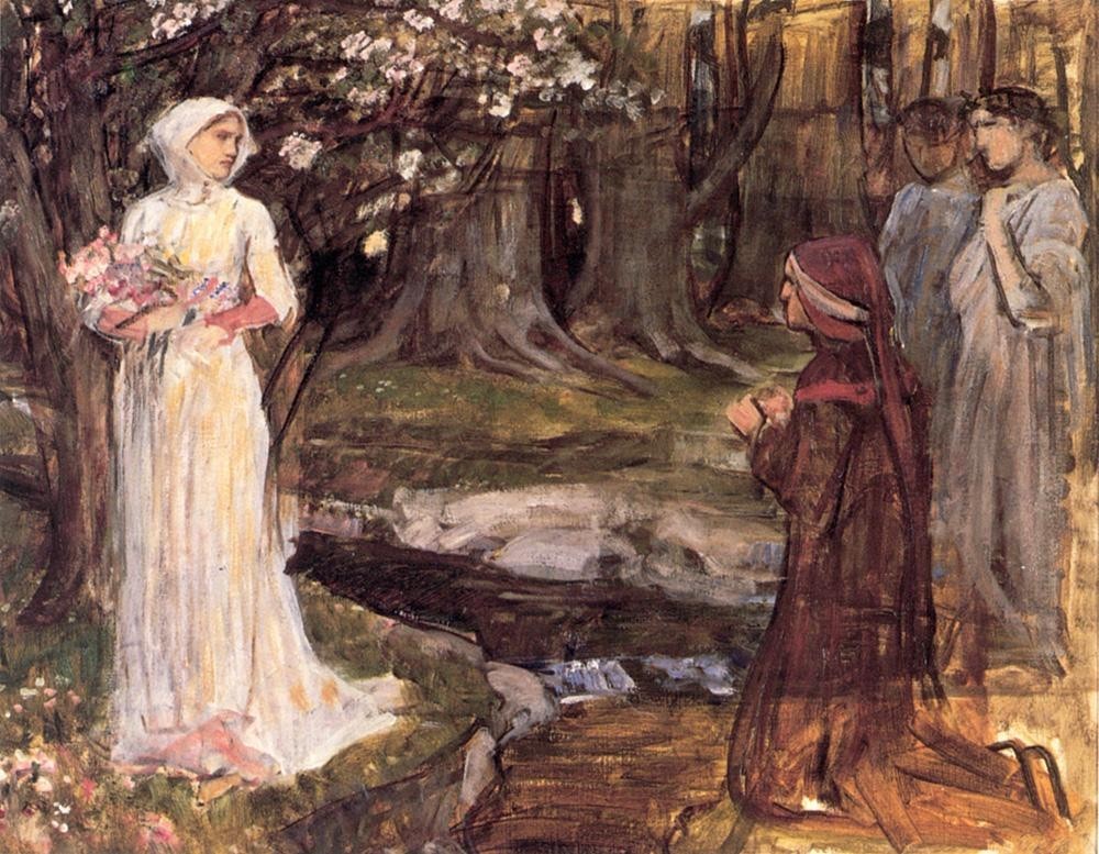 John William Waterhouse Dante and Beatrice